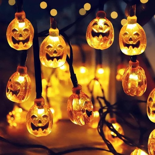 Guirnalda De Luces Para Decoración De Halloween Para Fiestas