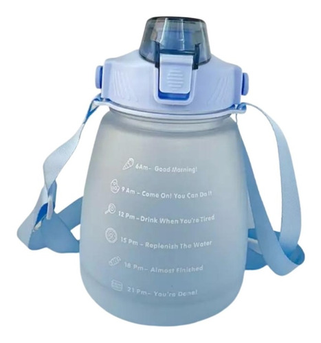 Termo Botella De Agua Motivacional Vaso Motivador 1.3 Litros
