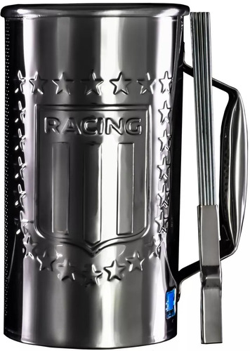 Vaso Guira Relieve Oficial Racing Con Raspador - Oddity