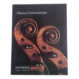 Catálogo Instrumentos Musicales. Violines - Sotheby's 1996