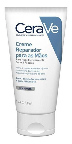 Cerave Creme Reparador Para As Maos Hidratante 50 Ml