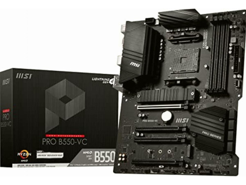 Msi Pro B550-vc Proseries Placa Base (amd Am4, Ddr4, Pcie