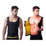 Faja Chaleco Con Broches Slim Shapers Reductor Hombre M L Xl