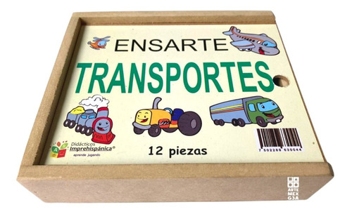 Ensarte Tejer Motricidad Transporte Juego Infantil Didáctico