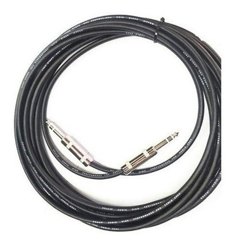 Cable Plug 6.3 Stereo A 6.3 Stereo Balanceado De 6 Metros