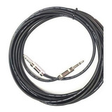 Cable Plug 6.3 Stereo A 6.3 Stereo Balanceado De 6 Metros