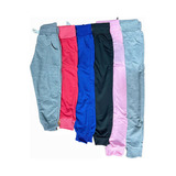 Pack 3 Pantalón Jogger Buzo Niña Juvenil Talla 8-16