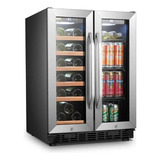 Refrigerador P Vinos Enfriador De Bebidas Y Vinos Doble Zona