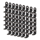 Uxcell 60pcs Soporte De Ángulo De Metal 0.472 X 0.472 in .