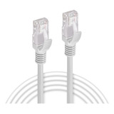 Cable Utp Cat 5e 100% Cobre Red Internet Ponchado 15 Metros