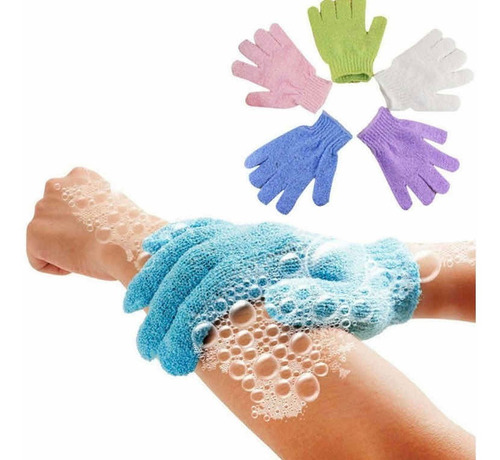 Pack 50 Guantes Exfoliantes Ducha Limpieza Desinfeccion