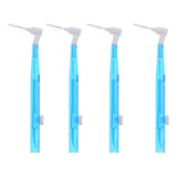 Cepillos De Hilo Dental Interdental Azules, 35 Piezas, Tres