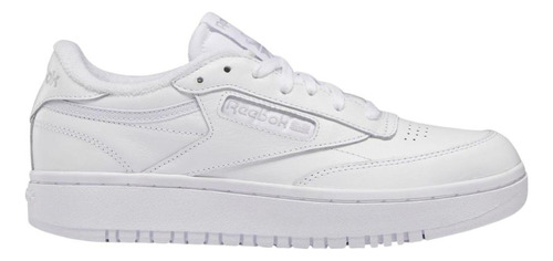 Tenis Reebok Club C Double White Mujer Casual