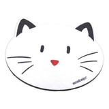 Posa Taza Plástico Gato Blanco