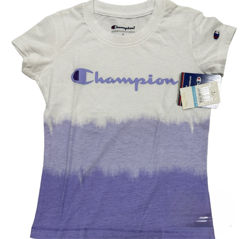 Blusa Champions Camiseta Estampada Niña Talla 5