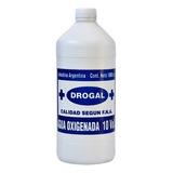 Agua Oxigenada 10 Volumenes Medicinal Drogal X 1000 Ml