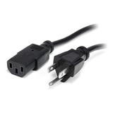 Cable 3.6m Alimentación Corriente P/ Pc C13 A Nema5-15p