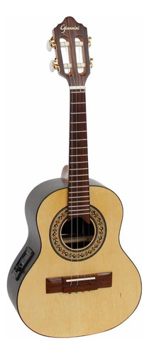 Cavaquinho Giannini Raiz Cs1 Eq Ns Fosco Eletrico Imbuia Afinador