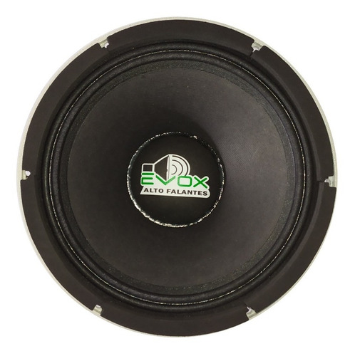 2 Médio Grave 10 Pol 1200w 600 Rms Evox Alto Falantes 8 Ohms