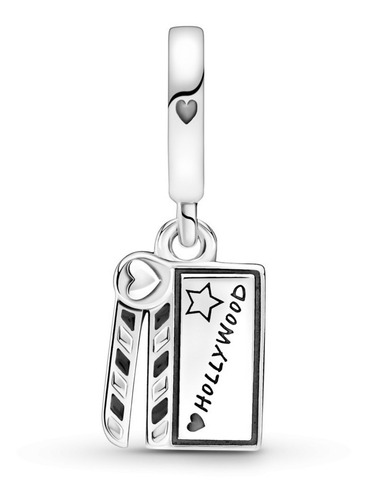 Charm Claqueta De Cine 100% Plata 925