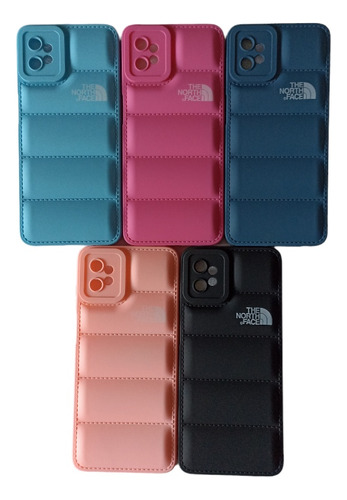 Fundas Puffer Acolchada Con Logo Para Moto G32 G13/g23/g53