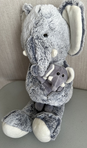 Peluche Animal Adventure Elefante Con Bebe Juguete Niños/as