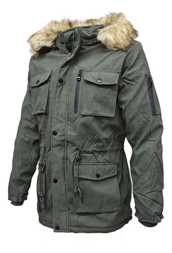 Campera Hombre Parka Piel Importada Premium ....!!!