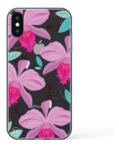 Orquídeas - Forro Celular Para iPhone, Samsung, Xiaomi