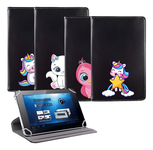 Capa Case Infantil Giratória Para Tablet Multilaser M9 Wifi 