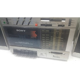 Antigo Rádio Cassete Sony Cfs-3000s Funcionando