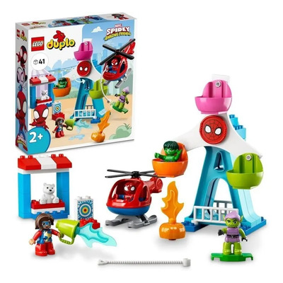 Kit Lego Duplo Spider-man Y Amigos Aventura De Feria 10963 41 Piezas 3+ | Envío gratis