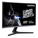 Monitor Curvo 27  Samsung Gammer Lc27rg50fqlxzs Hdmi