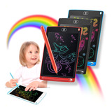 Kit 20 Lousa Mágica Infantil Digital Escrita Colorida Lcd