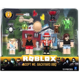 Roblox Adopt Me Backyard Bbq Collection Figuras + Code