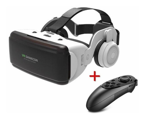 Vr Realidad Virtual Lentes 3d Gamepad Audífonos
