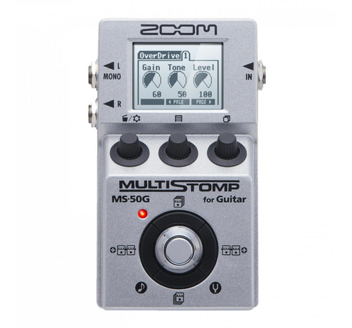 Pedal Zoom Ms-50g Multistomp Para Guitarra