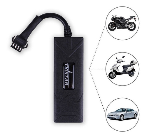 Gps Con Corta Corriente Para Vehículos Moto Tkstar Tk806 