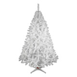 Arbol Pino Colores Navidad Artificial Naviplastic 220cm Color Blanco