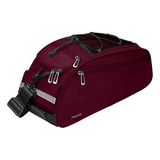 Alforja Bolso Bicicleta Resist Al Agua 12l Color Bordo