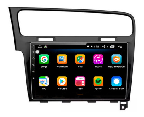 Stereo Multimedia Android Gps Volkswagen Golf