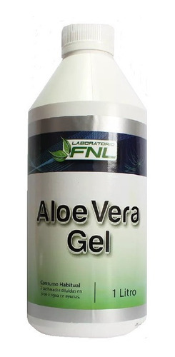 Aloe Vera Gel Fnl 2 Lts (2 Botellas).  Todo Chile