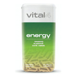 Energía Vital4 Ginseng Guaraná Café Verde 60 Cápsulas Sabor Sin Sabor