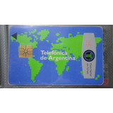 Tarjeta Telefonica  Decada 90 -  Telefonica De Argentina 1 