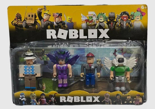 Bonecos Roblox Articulado Brinquedo Infantil Kit Com 4