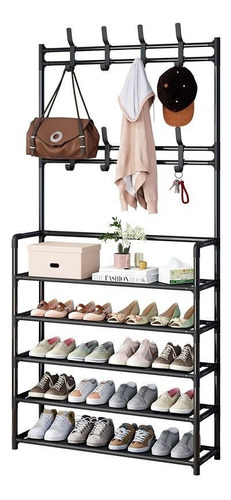 Zapatos Rack Closet Organizador Perchero Hogar 5 Niveles