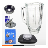 Vaso Para Licuadora Oster Completo Cristal Refractario + Kit
