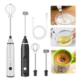 Mini Mixer Misturador De Bebidas Portátil Recarregavel Inox