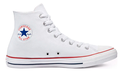 Zapatilla Converse Chuck Taylor Hi Classic Mujer Blanco