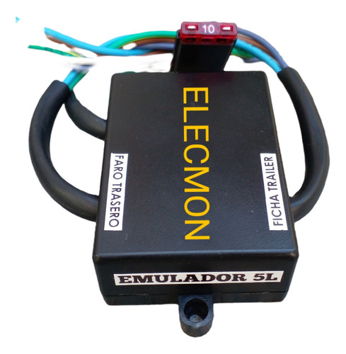 Interfaz Electronico Modulo De 5 Vias Elecmon 12v + Plano 