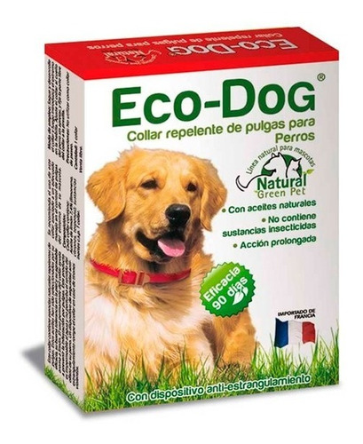 Collar Eco-dog Antipulgas Para Perros Pethome 